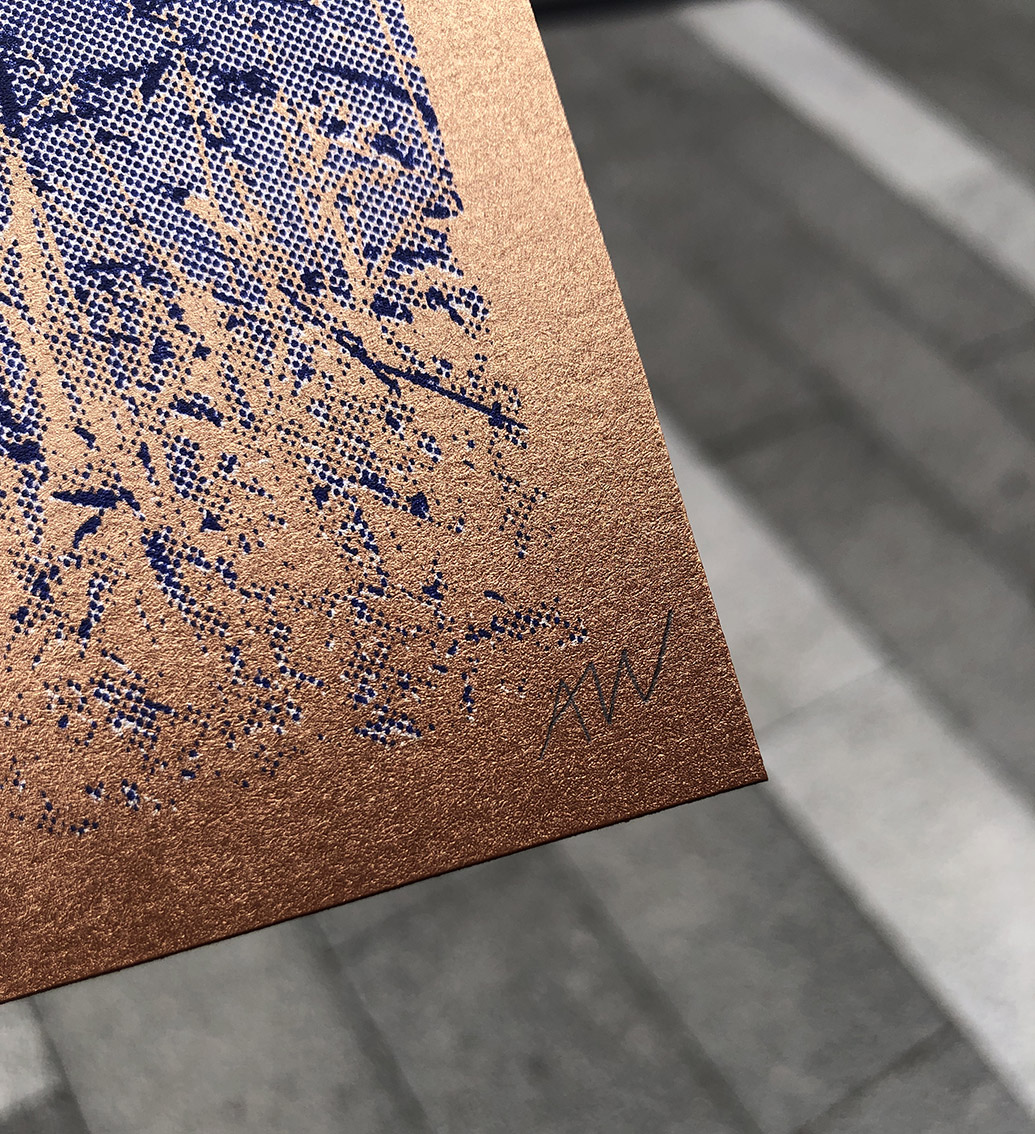 Cygnus Nebulosity (Walthamstow) screen print - Image 7